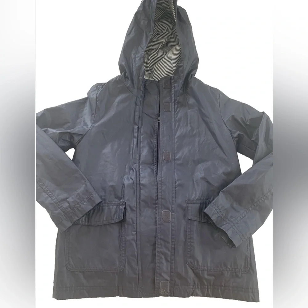 GAP | Kids Navy Blue Hooded Jacket raincoat